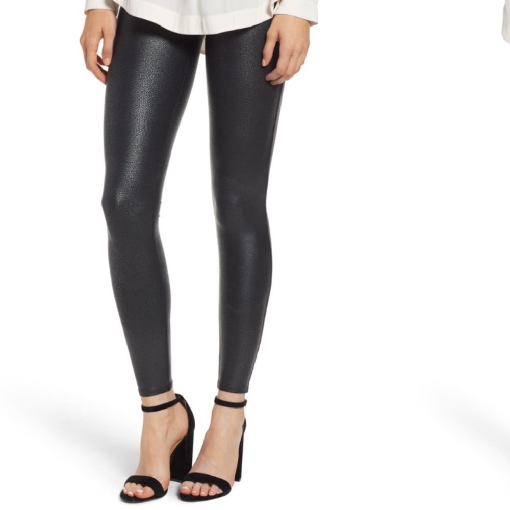 Spanx Pebbled Faux Leather Legging SOLD OUT Online